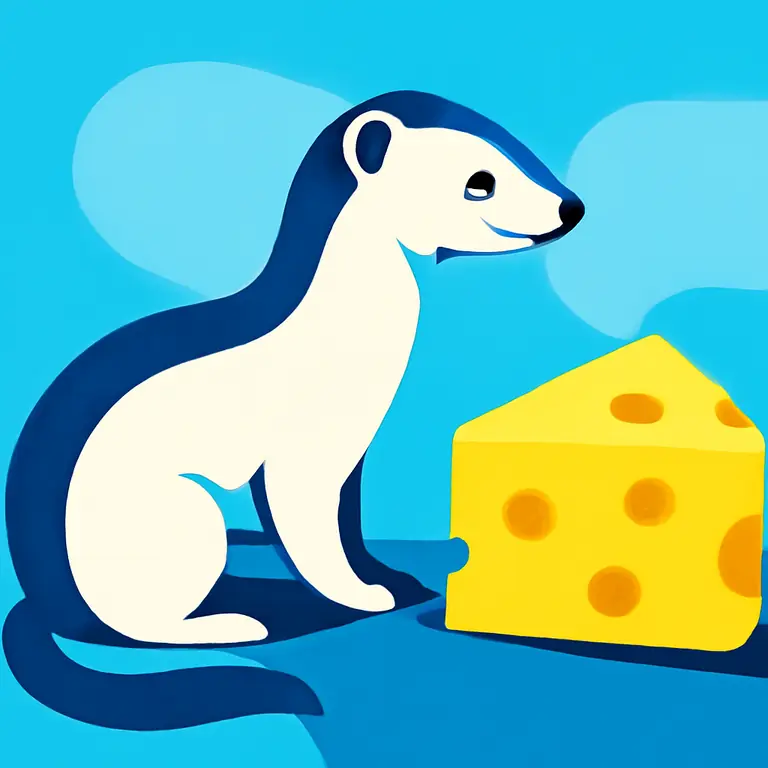 Опасная ласка - обложка пазла