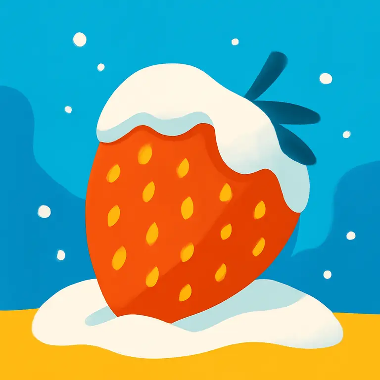 Сладкий снег - обложка пазла