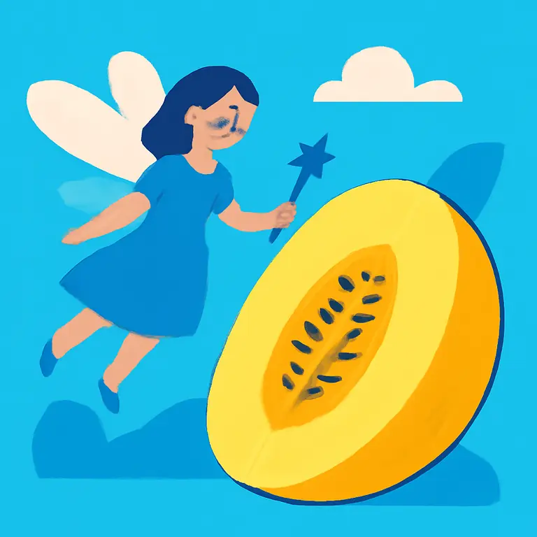 Сказка и дыня - обложка пазла