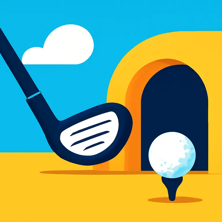 Гольф и Туннель - обложка пазла