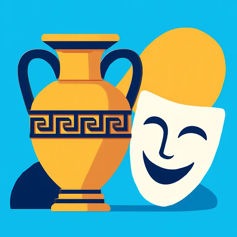 Эпос и Комедия - обложка пазла