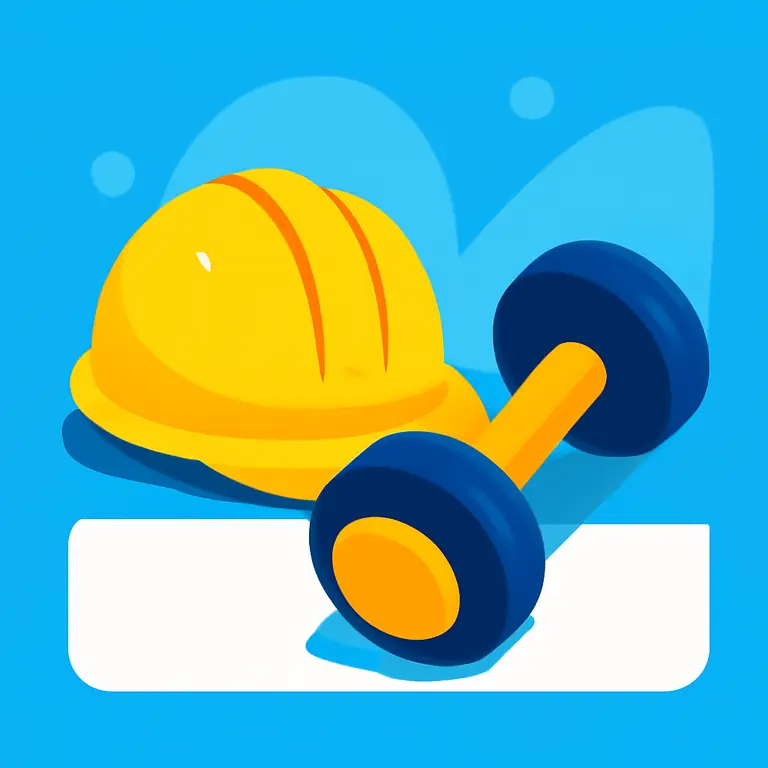 Труд и спорт - обложка пазла