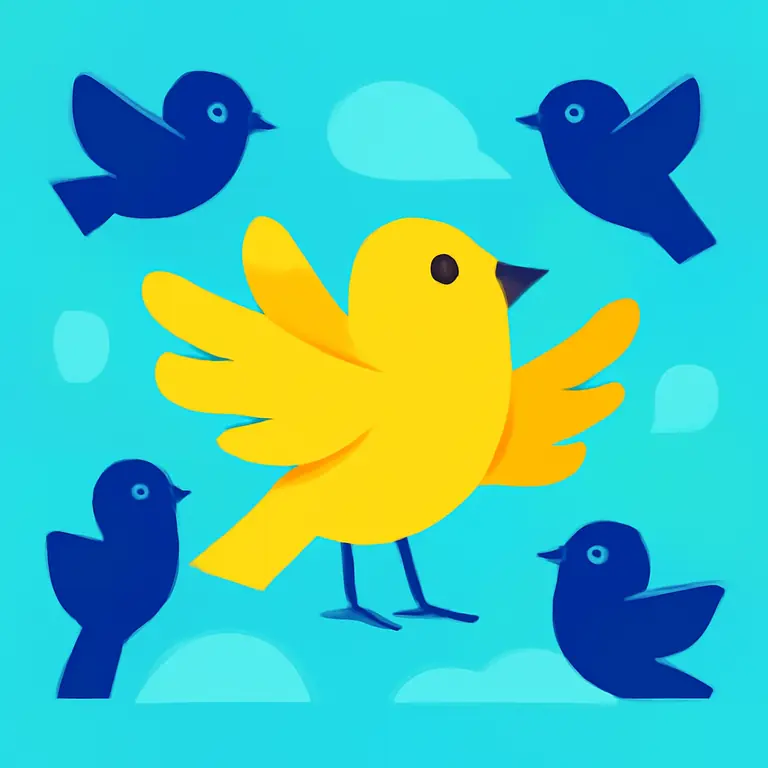 Птичий переполох - обложка пазла