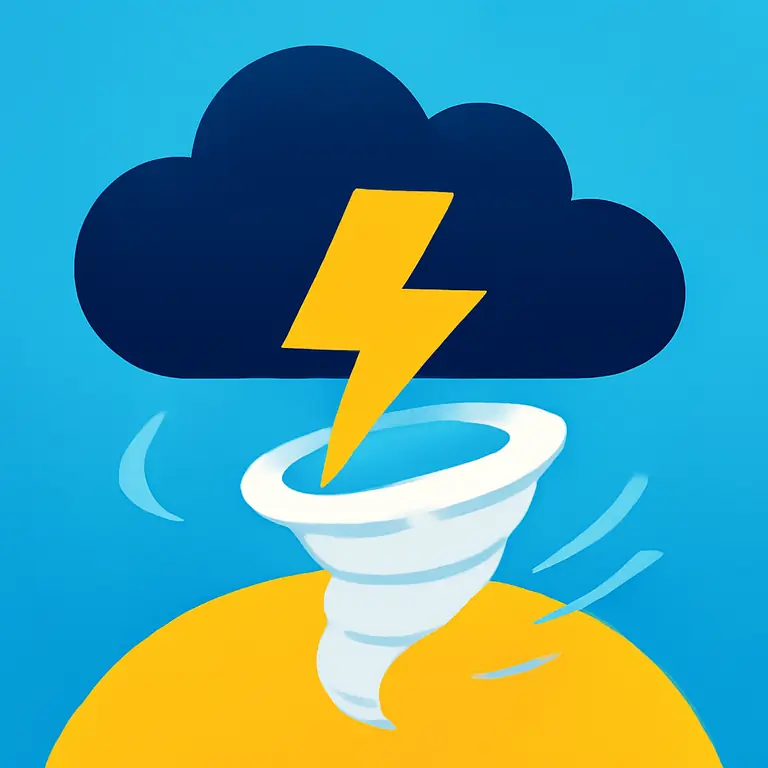 Буря и Туча - обложка пазла