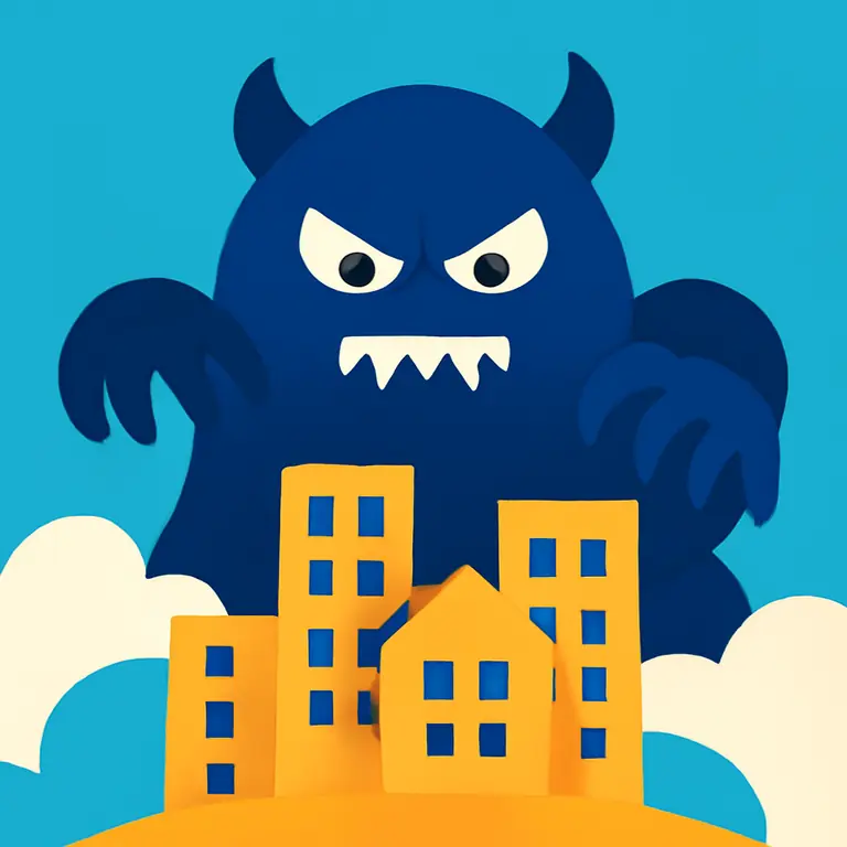 Городские страхи - обложка пазла