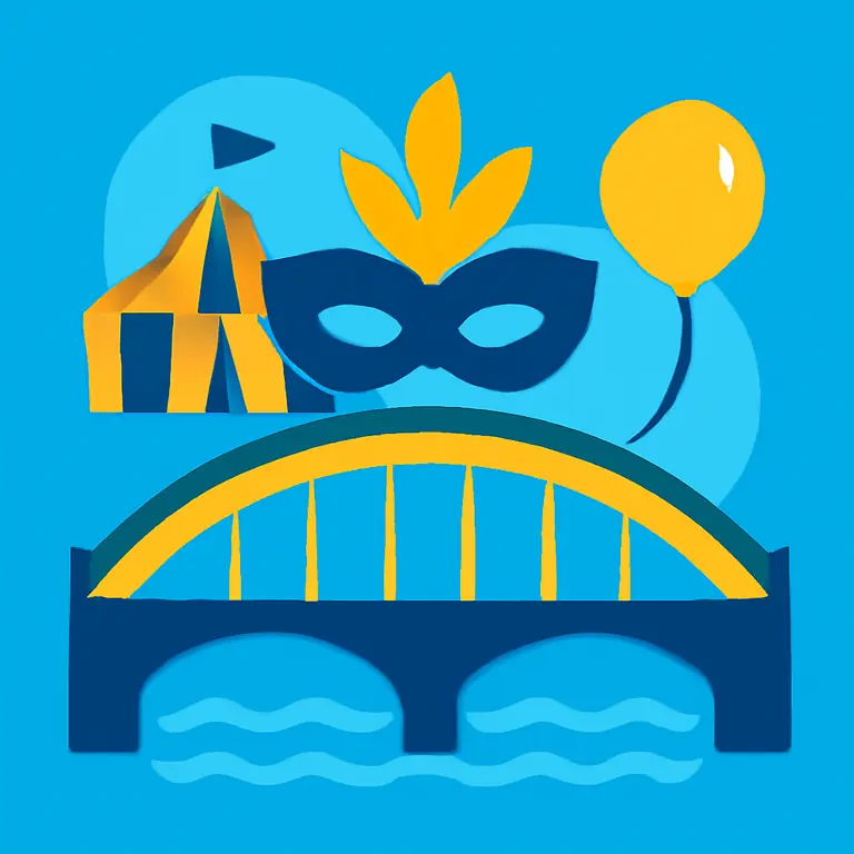 Карнавал мостов - обложка пазла